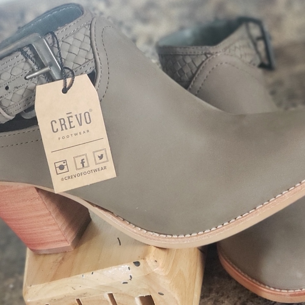 Crevo Size 10 Mink Grey Bootie